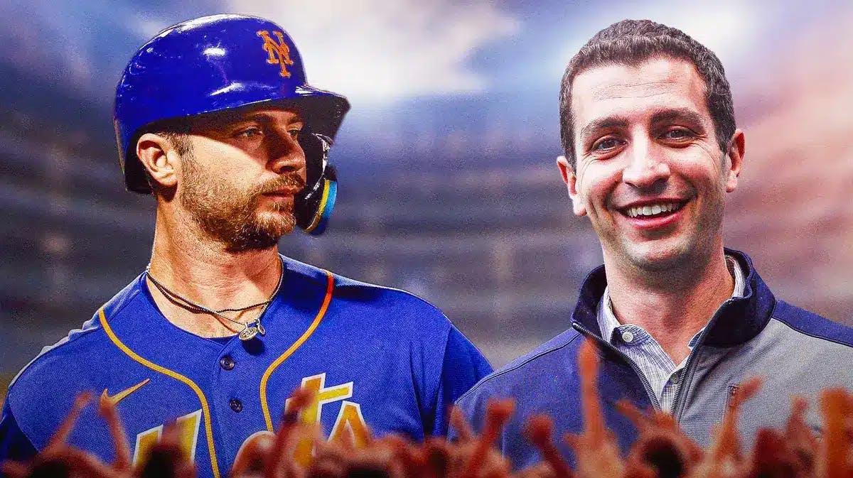Mets' Pete Alonso and David Stearns