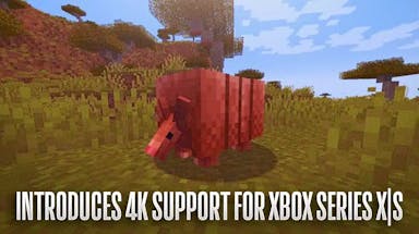 Minecraft Update Introduces 4K Support for Xbox Series X|S