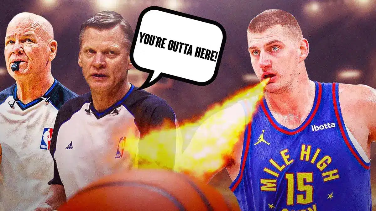 Nikola Jokic said a magic word that quickly resulted in his ejection for the Nuggets against the Bulls