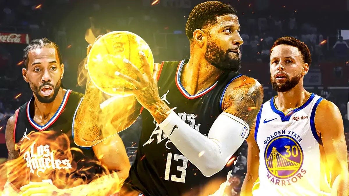 Paul George, Stephen Curry, Kawhi leonard, Los Angeles Clippers, Golden State Warriors