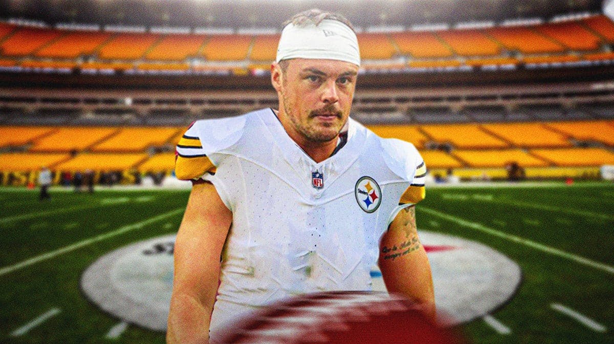 Trace McSorley in a Steelers uniform