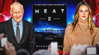 Michael Mann and Shailene Woodley with Heat 2 between them.