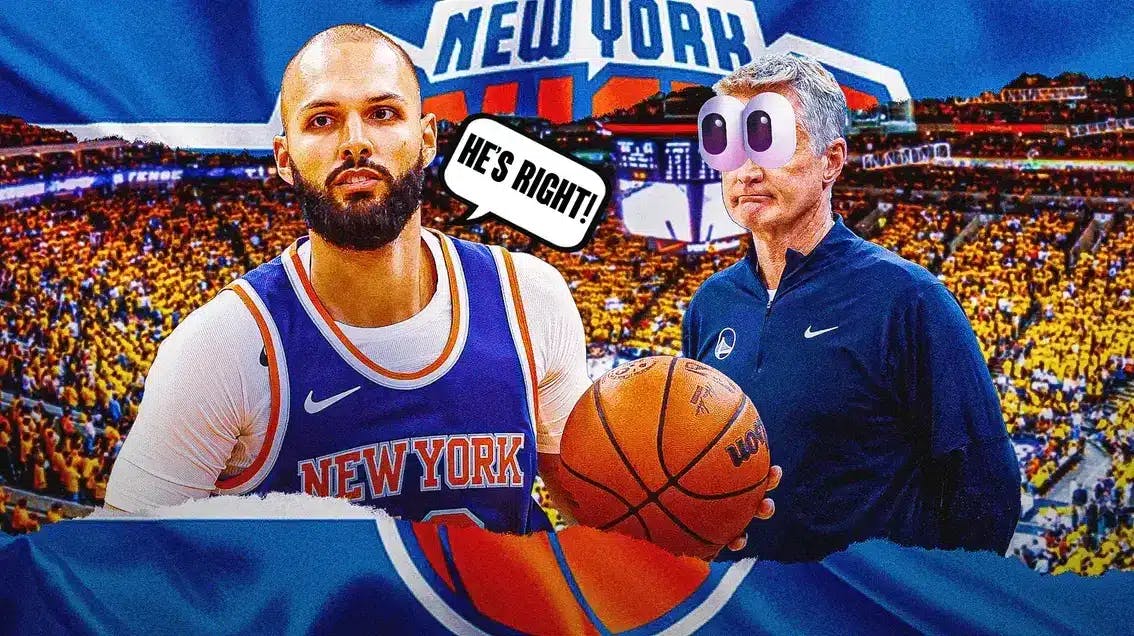 Steve Kerr got some support on his eye-opening Suns take from Evan Fournier