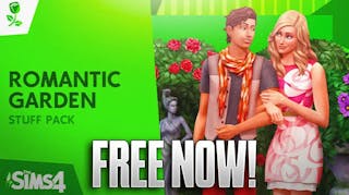 The Sims 4: How to Get Free Romantic Garden Stuff Pack