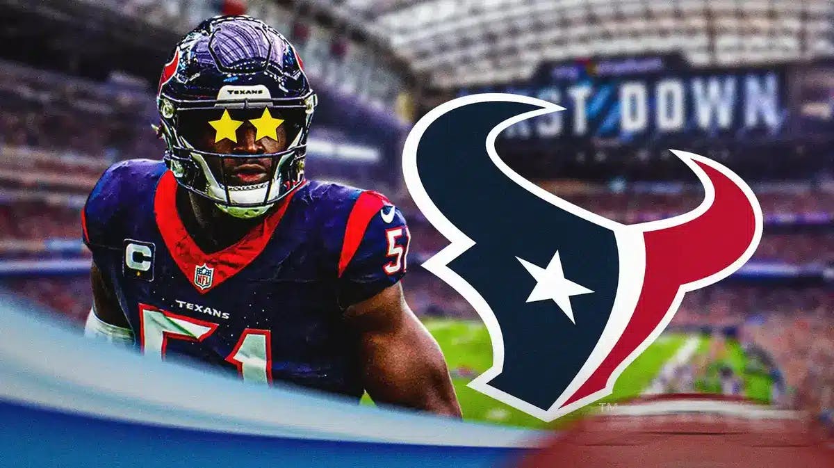 Will Anderson broke the Texans rookie sack record against the Titans in Week 17