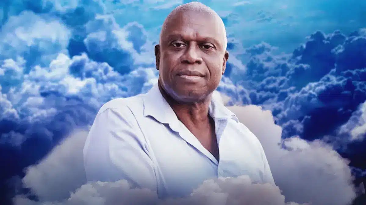 Andre Braugher with clouds