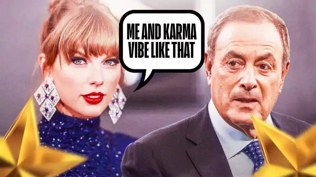 The NFL's newest beef could be between Al Michaels and Taylor Swift