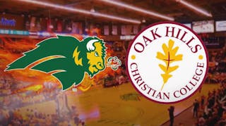 North Dakota State basketball's blowout win against Oak Hill Christian College is gaining traction on social media, NDSU-Oakhill Christian matchup