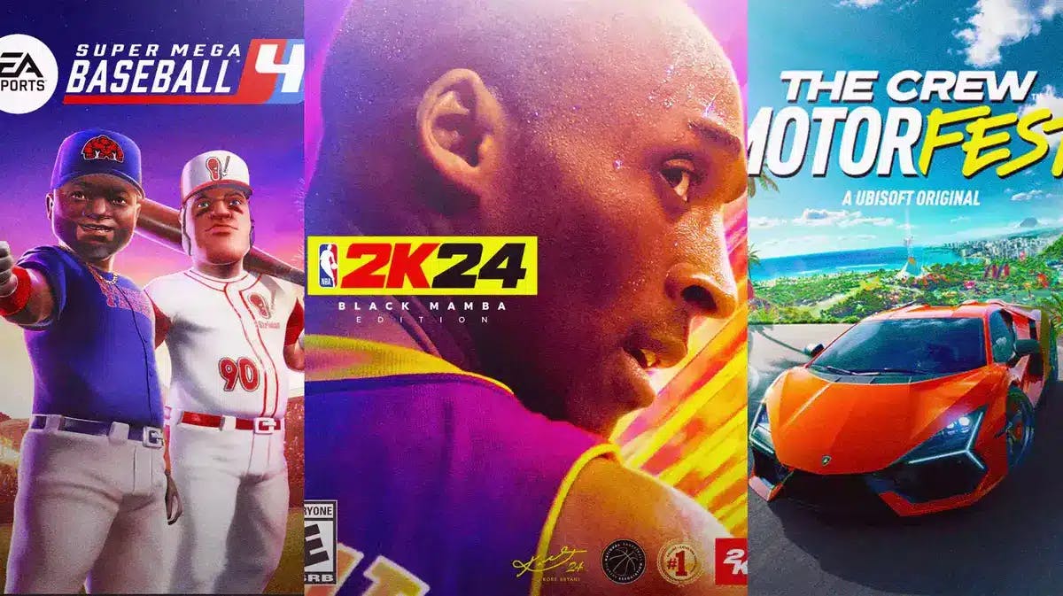 The Top 5 Best Sports Video Games Of 2023 NBA 2K24 Super Mega Baseball 4 The Crew Motorfest AEW Fight Forever F1 23