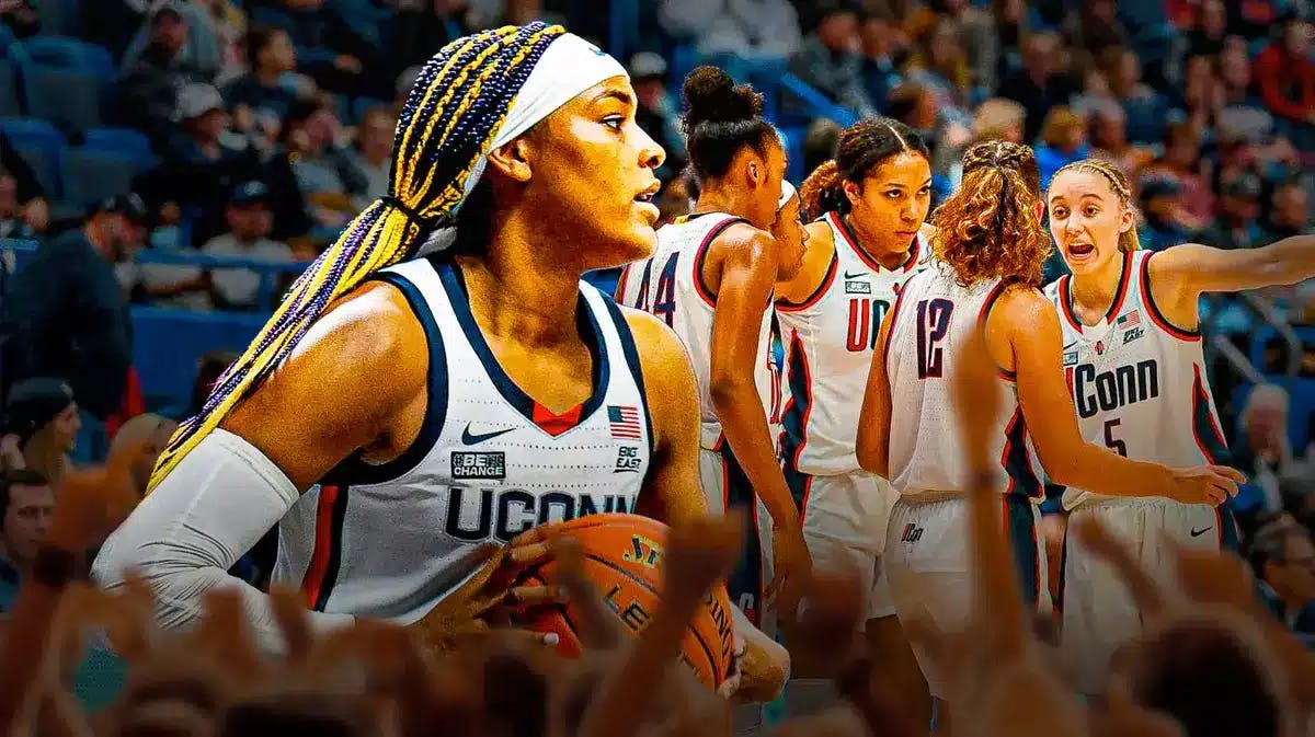 Aaliyah Edwards and the UConn women's basketball team