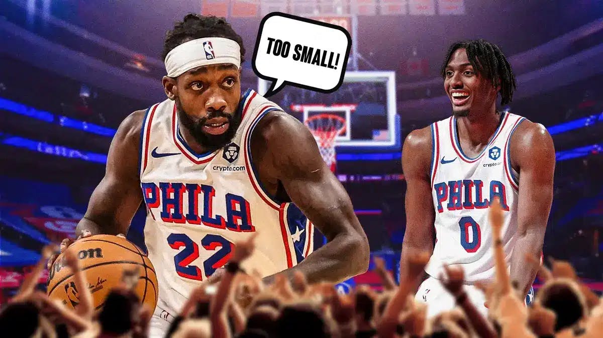 76ers' Patrick Beverley and Tyrese Maxey