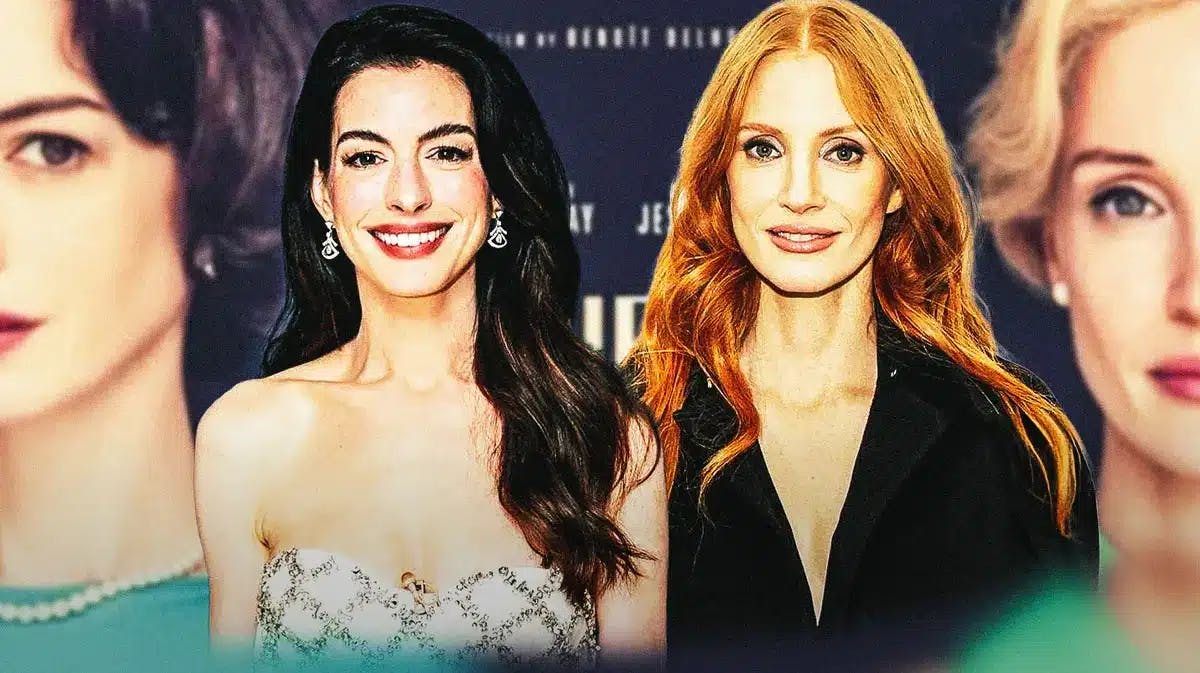 Anne Hathaway, Jessica Chastain play '60s suburbanites in Mothers' Instinct