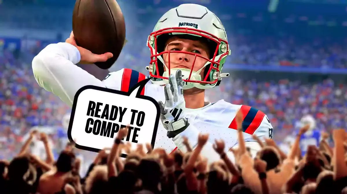 Bailey Zappe opened up on competing for the Patriots starting quarterback role in 2024
