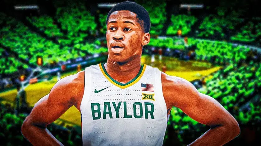 VJ Edgecombe in a Baylor jersey