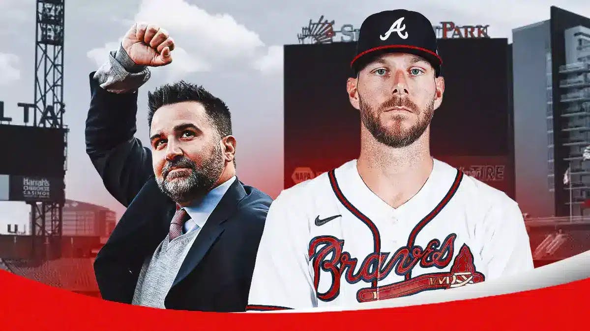 Braves GM Alex Anthopoulos and Chris Sale