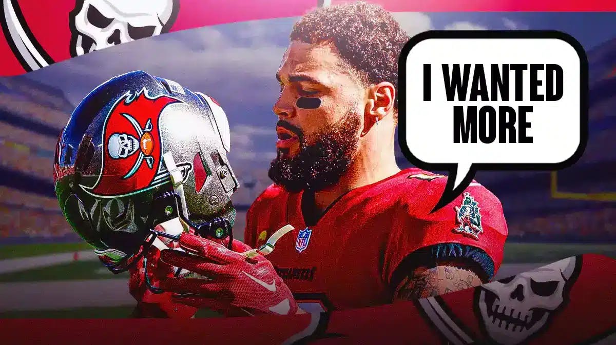 Mike Evans saying “I wanted more”