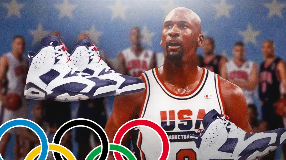 Michael Jordan Air Jordan 6 Olympics