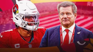 Cardinals Kyler Murray and Michael Bidwill after finishing bottom of the 49ers led NFC West