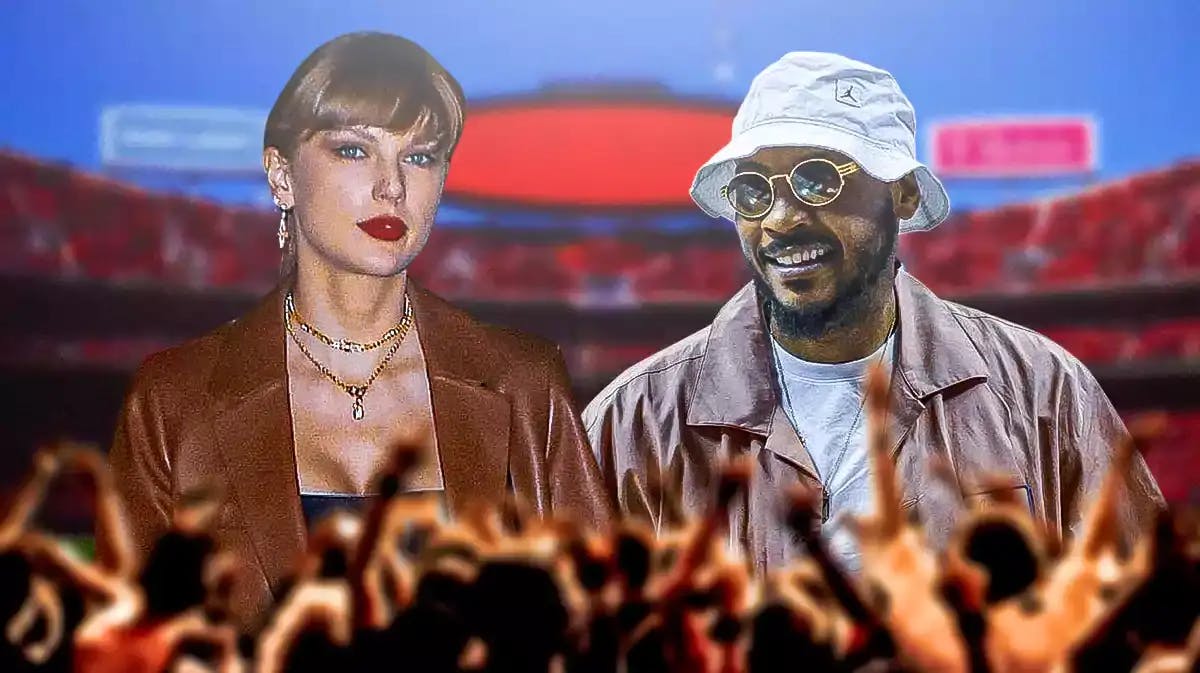 Carmelo Anthony and Taylor Swift.