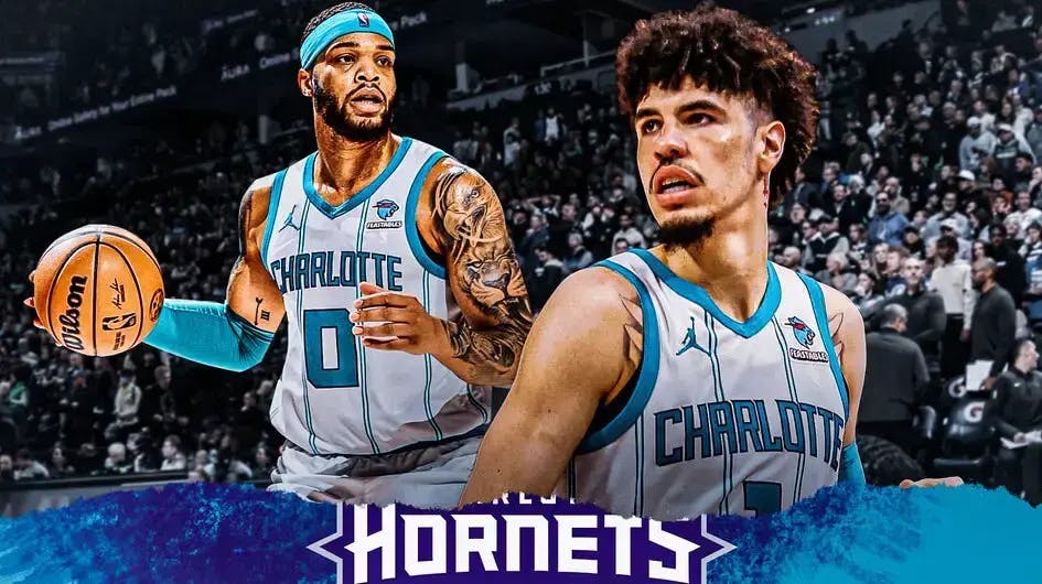 Hornets' LaMelo Ball and Miles Bridge play next to each other amid injury report updates, Charlotte stars prepare for the Bulls game