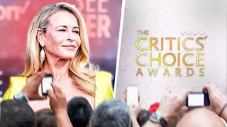 Chelsea Handler at Critics Choice Awards.