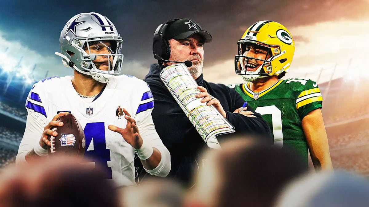 Cowboys Mike McCarthy and Dak Prescott amid loss to Packers in NFL Playoffs