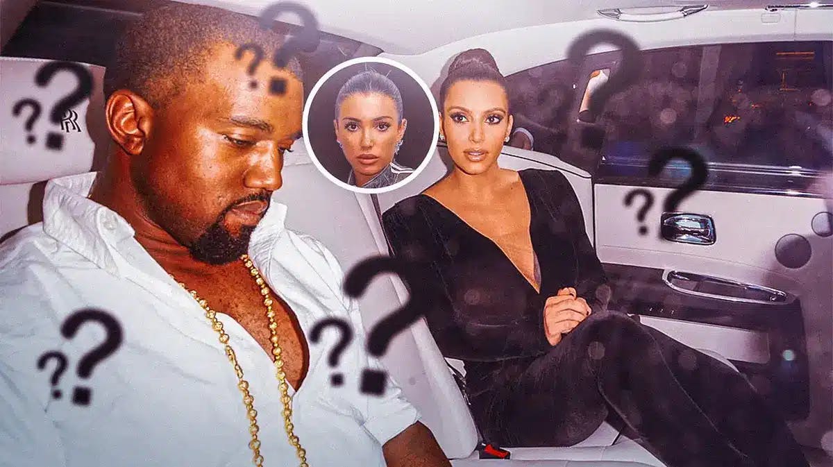Bianca Censori, Kim Kardashian, Kanye West