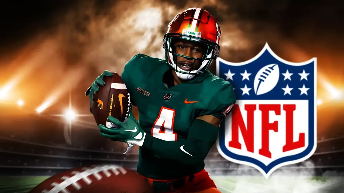 The Florida A&M Rattler's leading receiver in total yards and touchdowns Marcus Riley recently declared for the 2024 NFL Draft