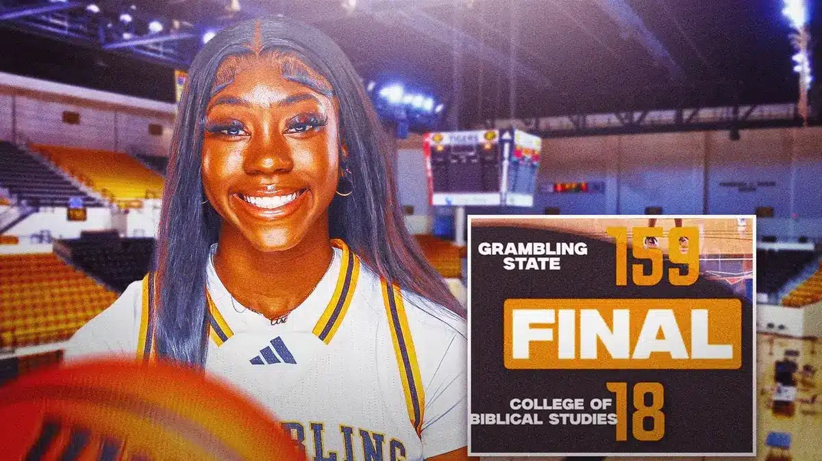 Grambling State women's basketball destroyed the College of Biblical Studies in historic fashion