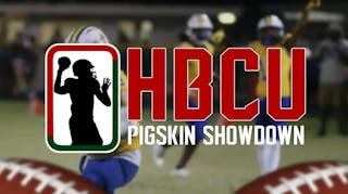 Behind the arm of Alcorn State quarterback Aaron Allen, Team Godfather wins the HBCU Pigskin Showdown 21-15 over Team Gunslinger