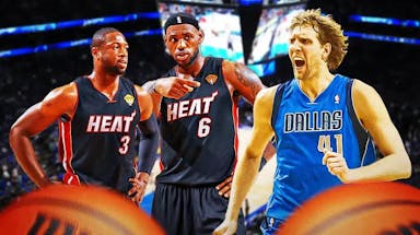 On Dwayne Wade's new podcast, he and Dirk Nowitzki talked about his and LeBron James's infamous coughing video from the 2011 NBA Finals.