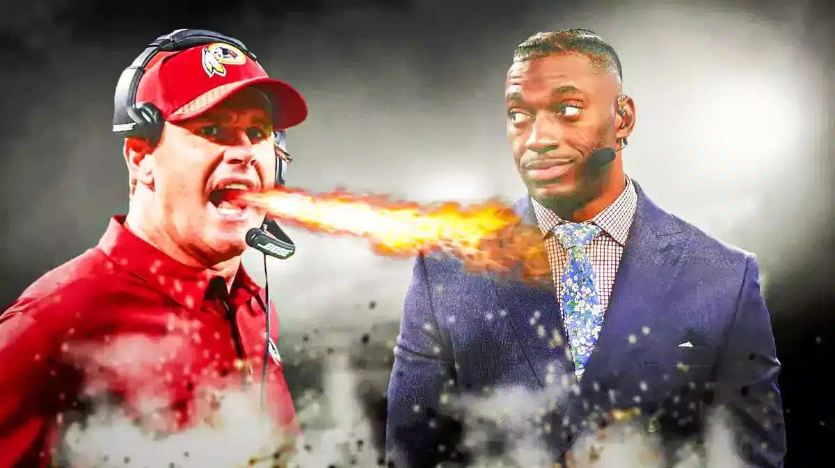 Jay Gruden breathing fire at Robert Griffin III