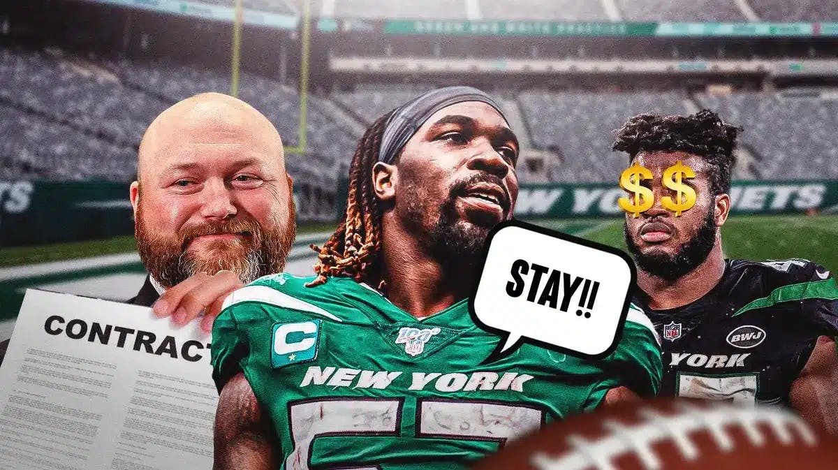 CJ Mosley is begging the Jets to re-sign Bryce Huff