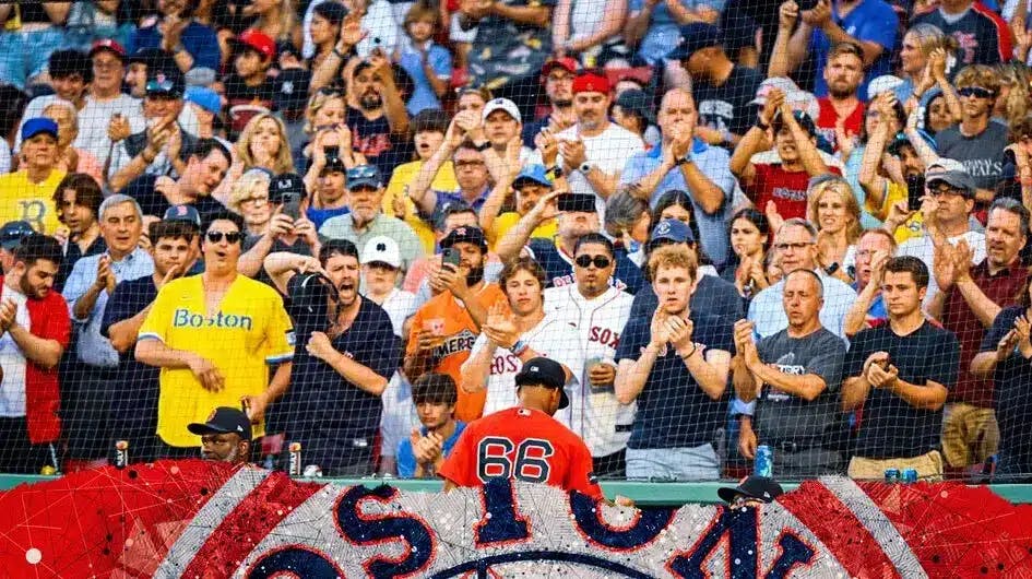 Upset Boston Red Sox fans