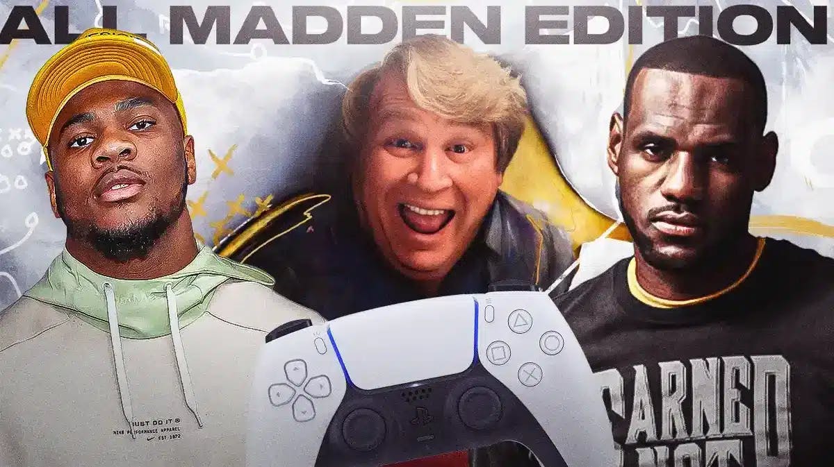 Lakers LeBron James, Cowboys Micah Parsons, and the Madden NFL video game