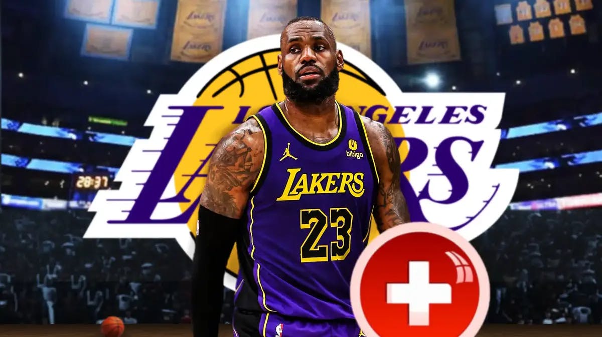 LeBron James lands on the Lakers' injury report with a mysterious illness ahead of the team's matchup against the Heat.