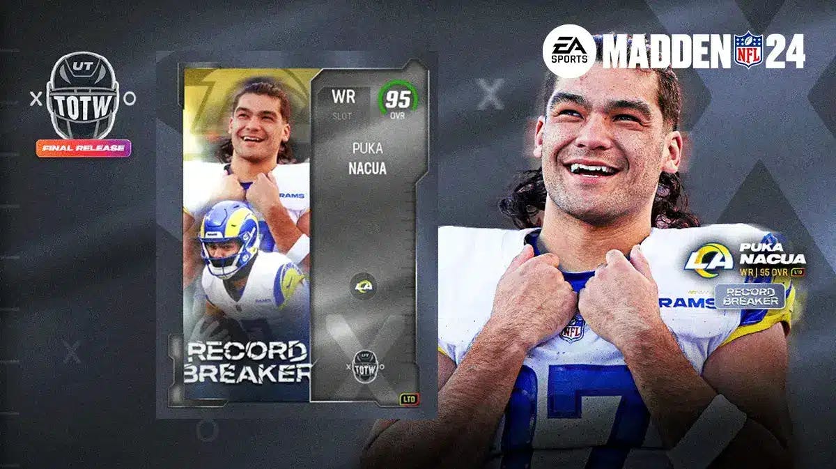 Madden 24 Adds Puka Nacua MUT Item After Epic Playoff Debut
