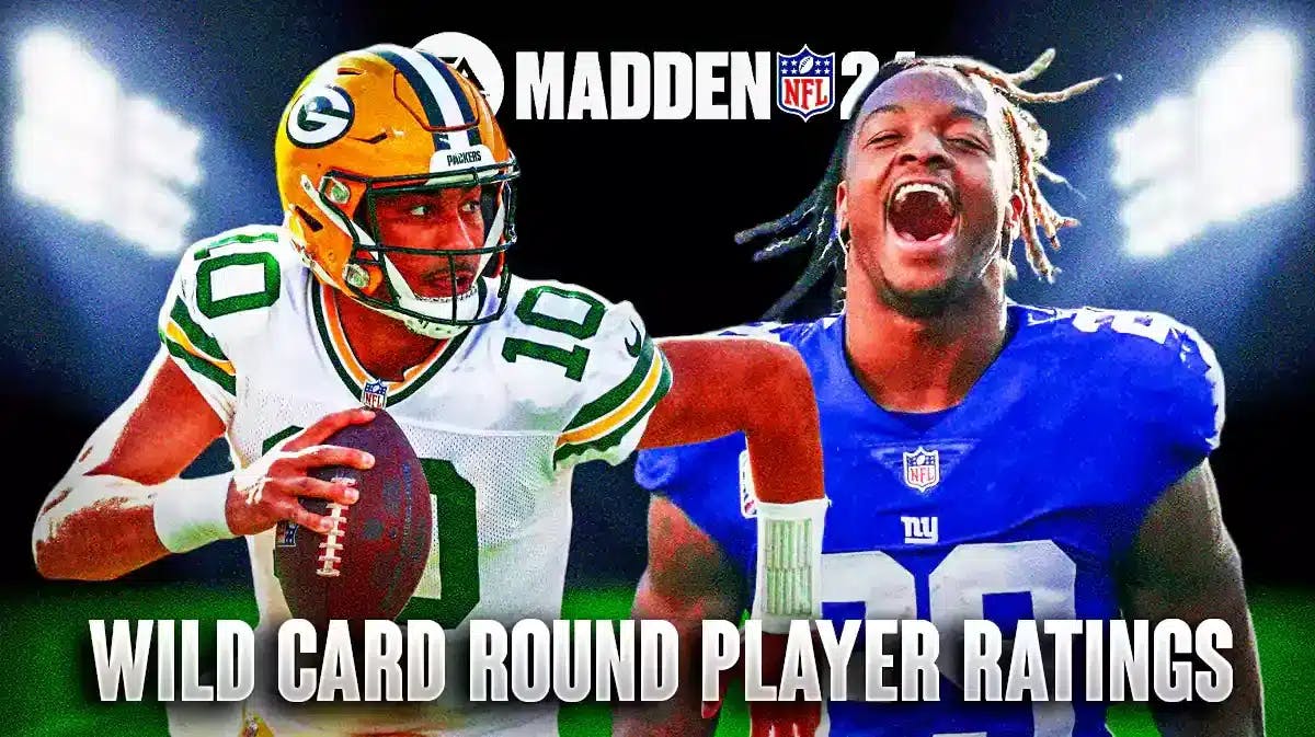 Madden 24 Player Ratings For Wild Card Round - Jordan Love Era