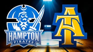Both the men's and women's basketball teams for the Hampton Pirates come up short agains the North Carolina A&T Aggies on MLK weekend