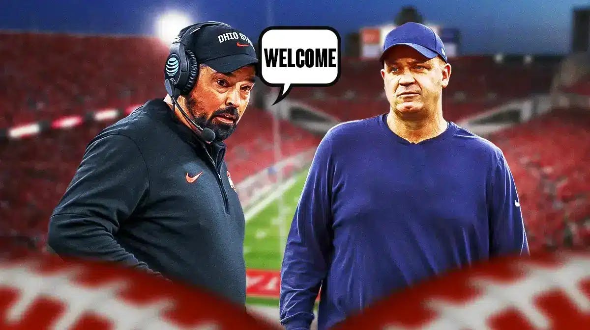 Ryan Day saying “welcome” to Bill O’Brien