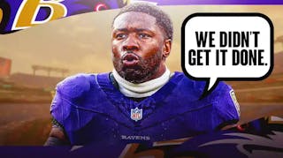 Roquan Smith feels the pain after the Ravens lost to the Chiefs in the AFC title game