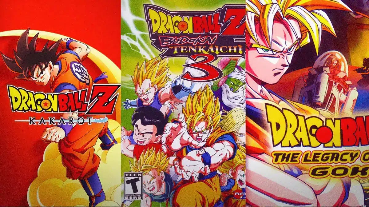 The Top 5 Best Dragon Ball Games We Can't Live Without - Dragon Ball Z Kakarot Legacy Of Goku II Buu's Fury Fighter Z