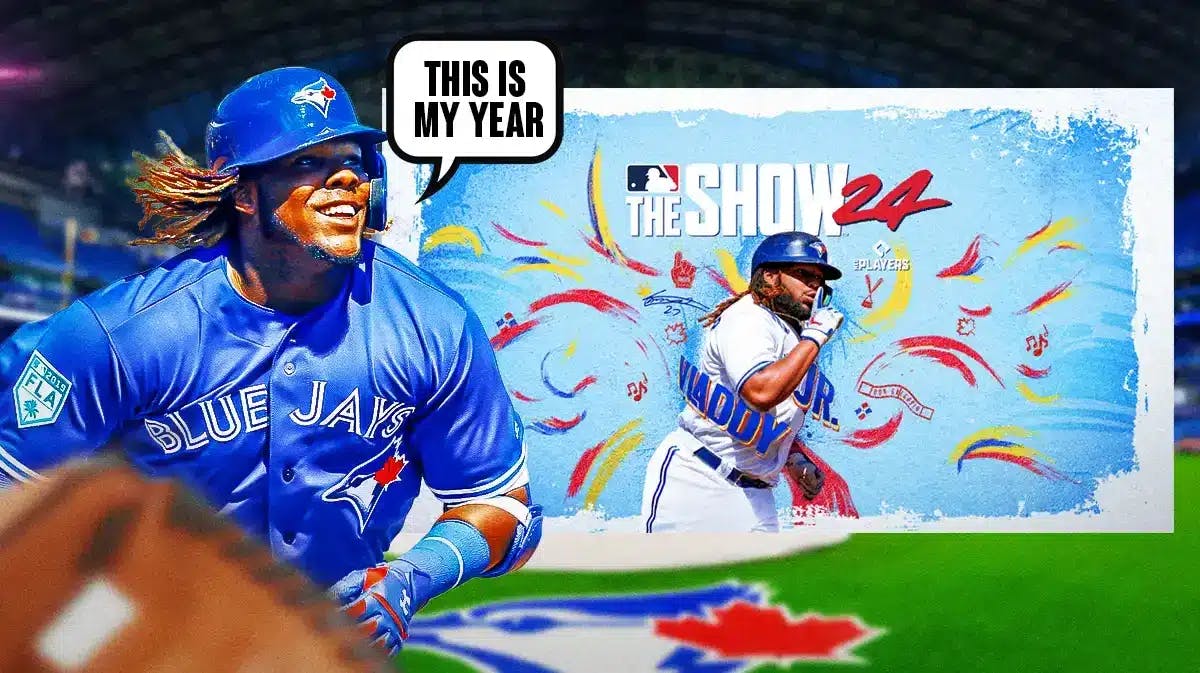 Vladimir Guerrero Jr. Reacts MLB The Show 24 Cover - "This Is My Season"