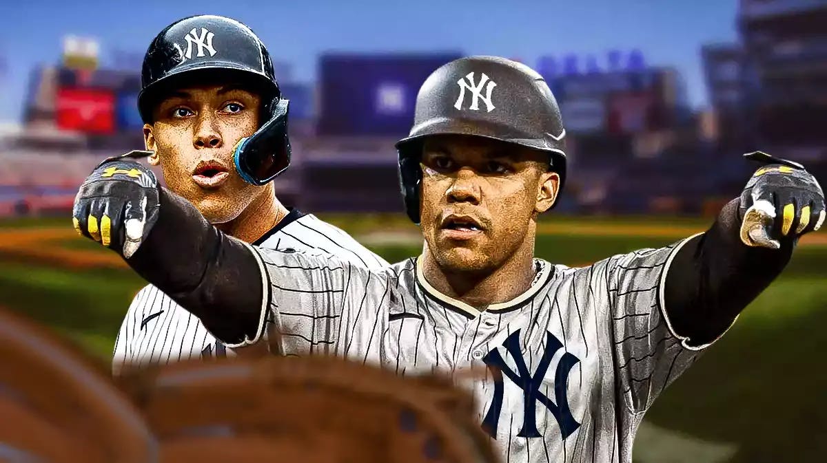 Yankees' Aaron Judge and Juan Soto hyped up