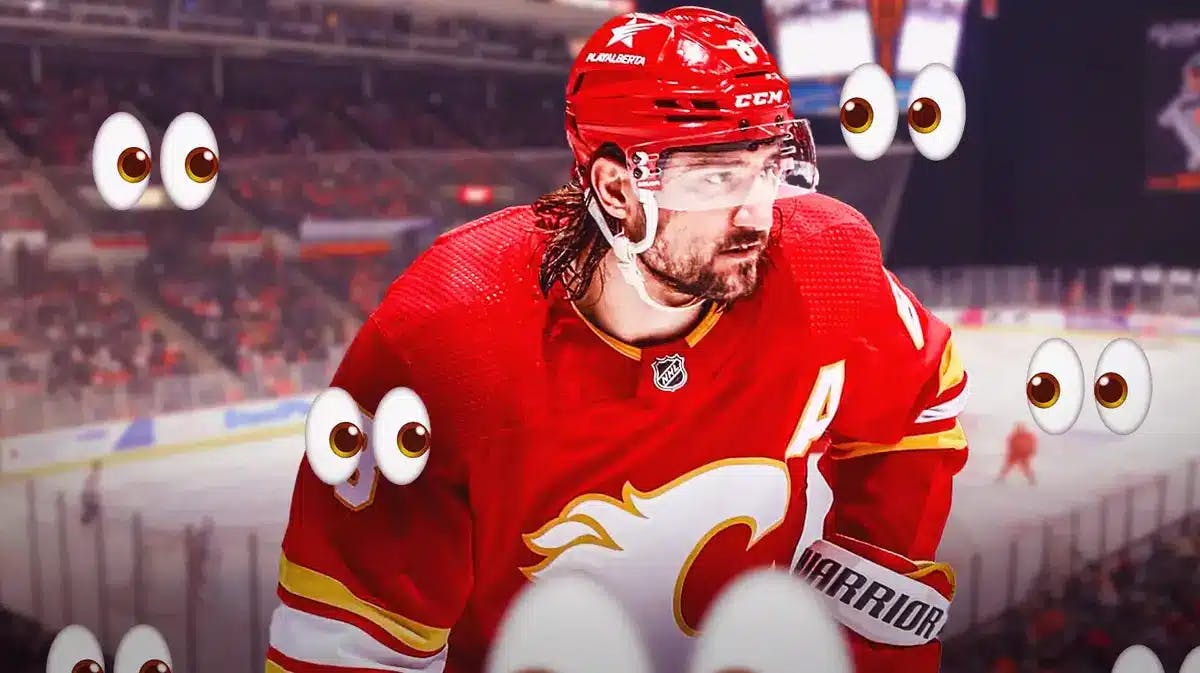 Flames defenseman Chris Tanev ahead of the NHL Trade Deadline.