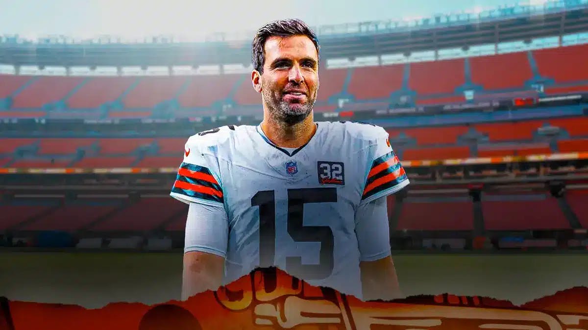 Joe Flacco acknowledged his old age of the Browns roster in a hilarious way amid the teams AFC North march