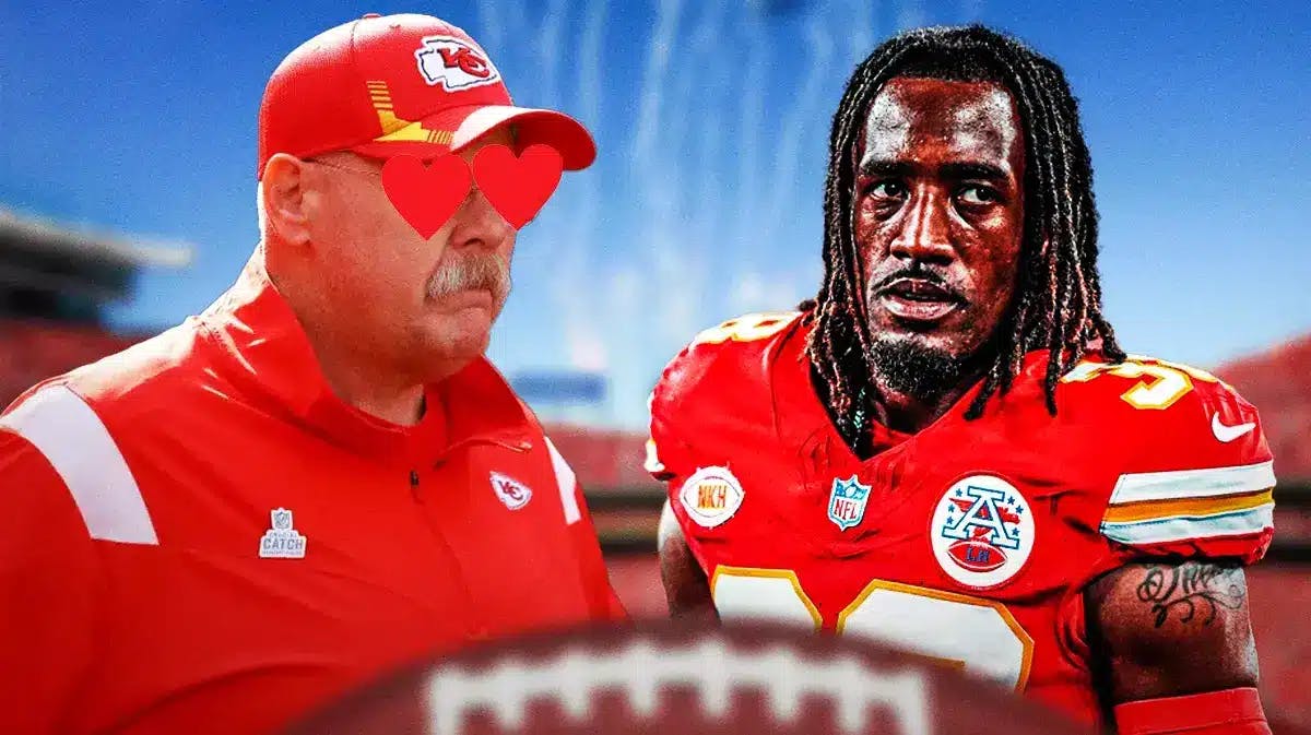 Chiefs' Andy Reid and L'Jarius Sneed