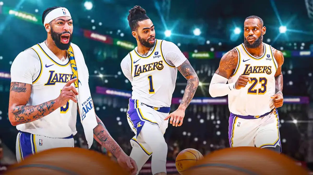 d'angelo russell lakers lebron james anthony davis