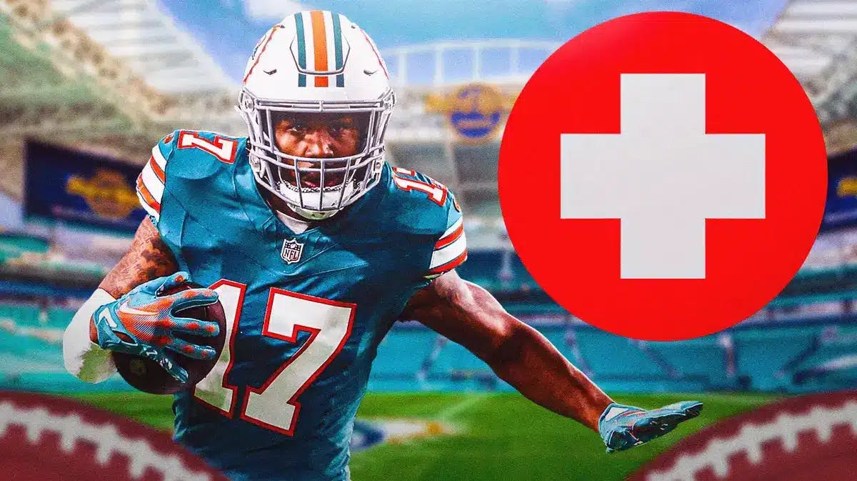 The Miami Dolphins updated their injury report with a cloudy Jaylen Waddle update ahead of the team's Week 18 Bills matchup.