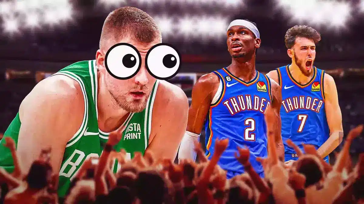 Even as the Celtics lost, Kristaps Porzingis couldn't help but admire what the Thunder are building